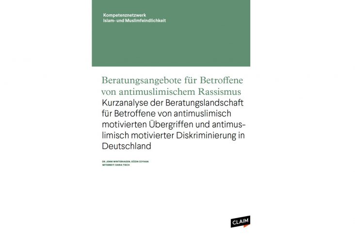 Neue Studie: „Beratungsangebote für Betroffene von antimuslimischem Rassismus“