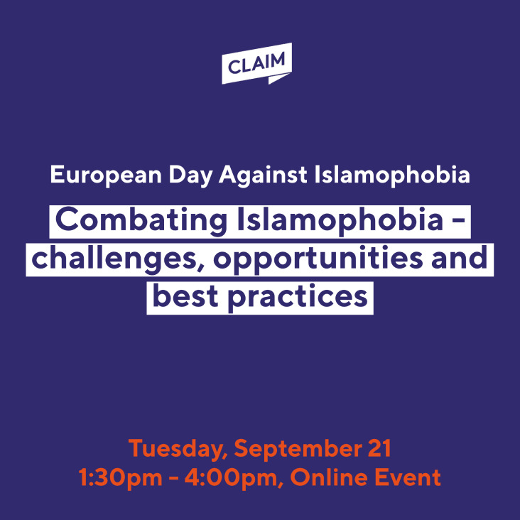 Combating Islamophobia – challenges, opportunities, and best practices