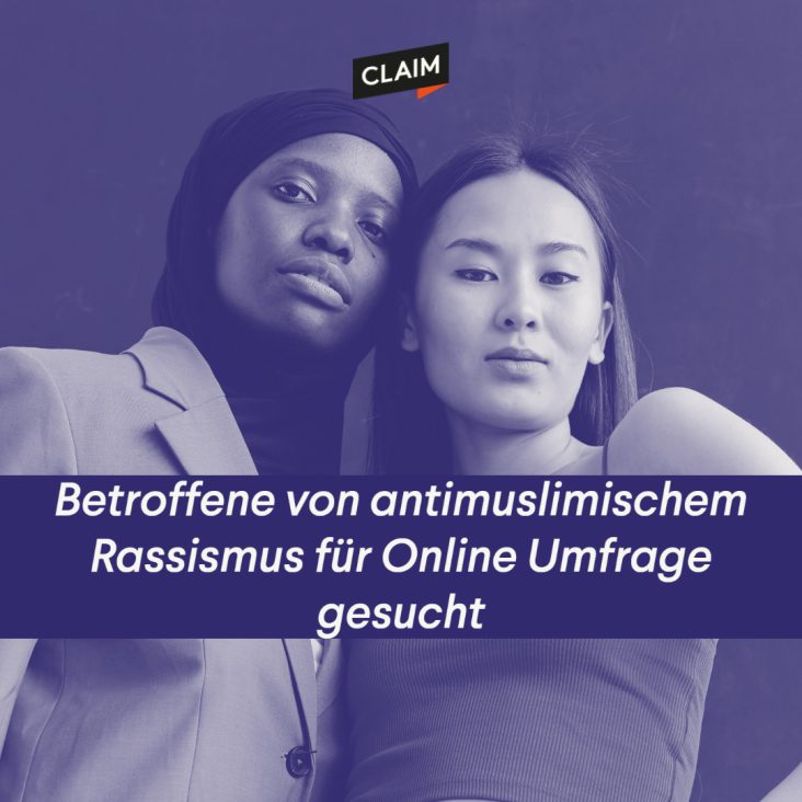 Betroffene von antimuslimischem Rassismus für Online-Umfrage gesucht