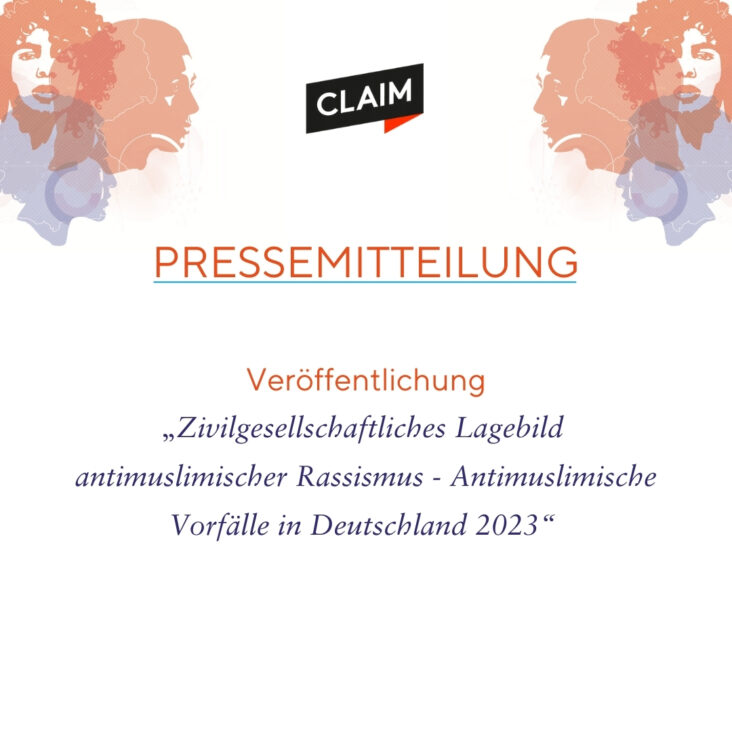 Pressemitteilung – Antimuslimische Übergriffe und Diskriminierung in Deutschland 2023:  Mehr als fünf antimuslimische Vorfälle pro Tag