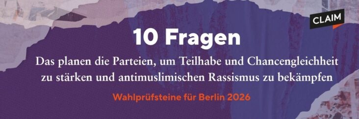 Wahlprüfsteine zur Abgeordnetenhauswahl Berlin 2026
